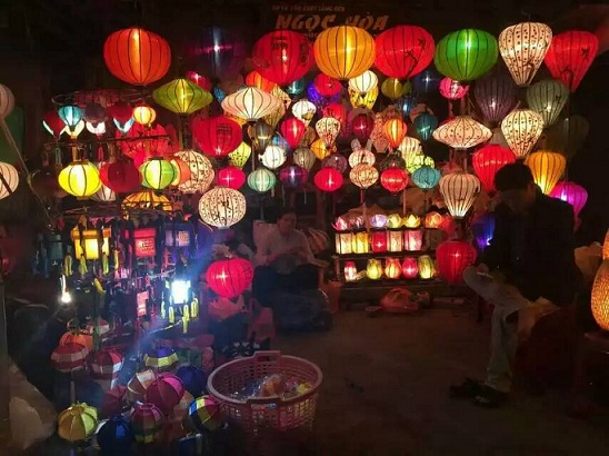 古色古香的会安古城