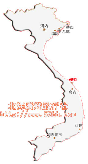越南地图