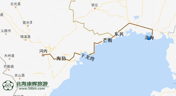 从北海到越南旅游怎么走,北海旅行社,