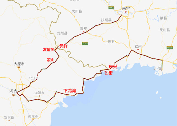 凭祥到越南旅游,广西北海旅行社,