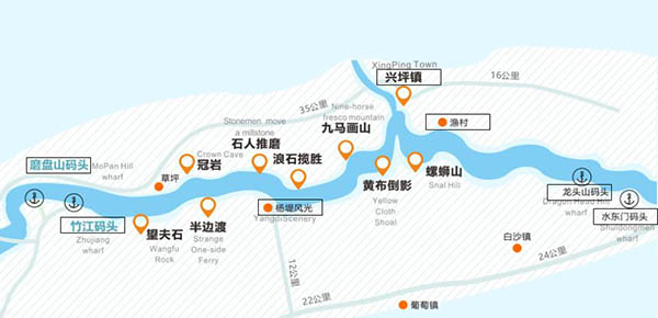 北海到桂林旅游,坐船游漓江船票多少钱