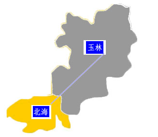 玉林到北海自驾游,北海旅游,