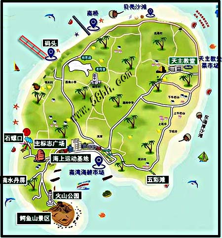 涠洲岛旅游,广西北海旅行社,
