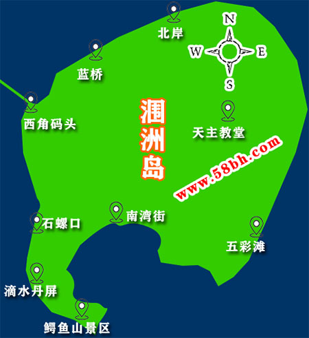去涠洲岛旅游怎么玩