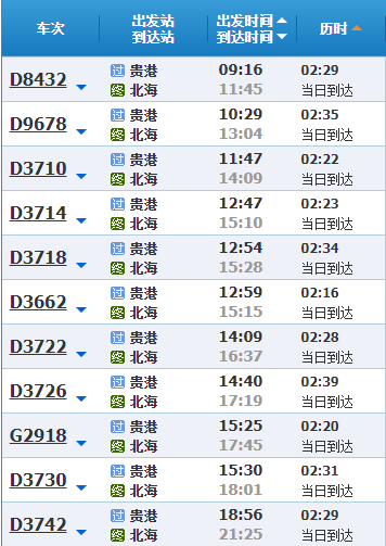 贵港到北海旅游,广西北海康辉旅行社
