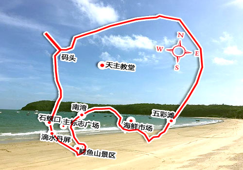 1月份去涠洲岛旅游