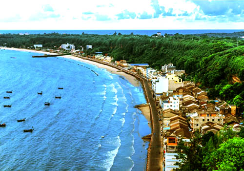 涠洲岛景点地图,涠洲岛景点分布地图