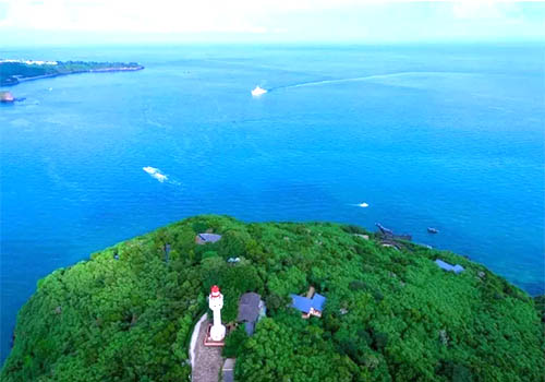 涠洲岛景点地图,涠洲岛景点分布地图