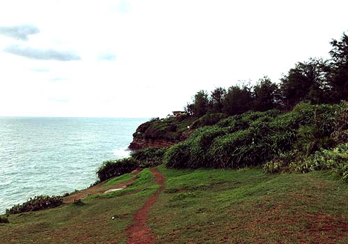 涠洲岛暮崖