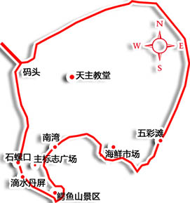 涠洲岛旅游景点