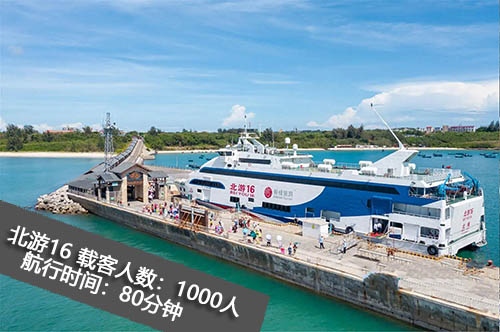 北海到涠洲岛开船时刻表