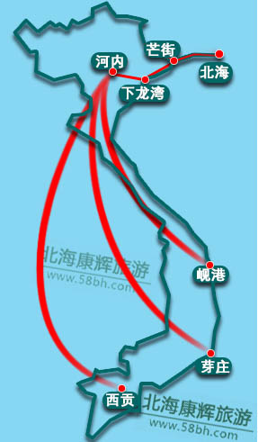 北海到越南芽庄旅游要六天